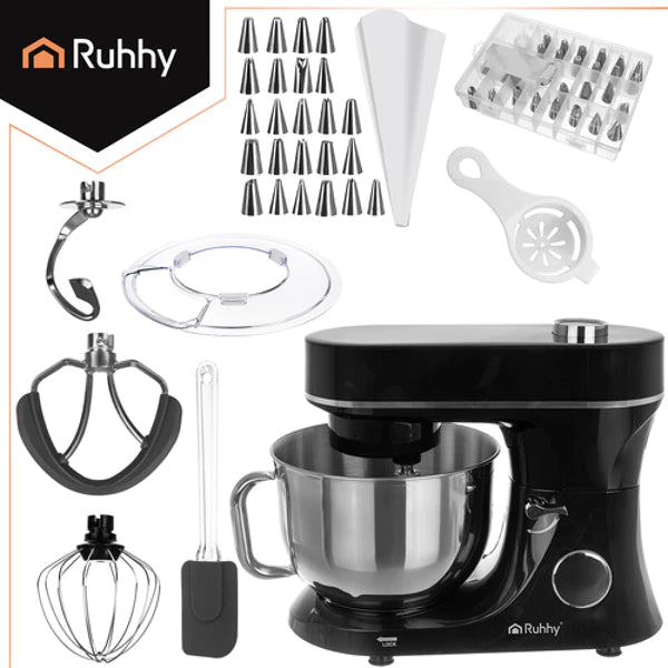 Küchenmaschine mit beheizter Schüssel – 5,7 l | 2000 W Planetenrührmaschine