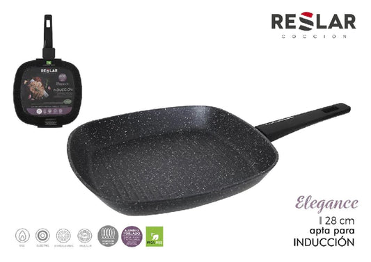 RESLAR Eleganz Bräter 28 × 28 cm – Viel Platz für kräftige Aromen