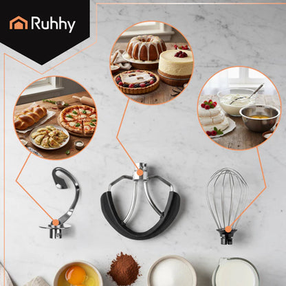 Küchenmaschine mit beheizter Schüssel – 5,7 l | 2000 W Planetenrührmaschine